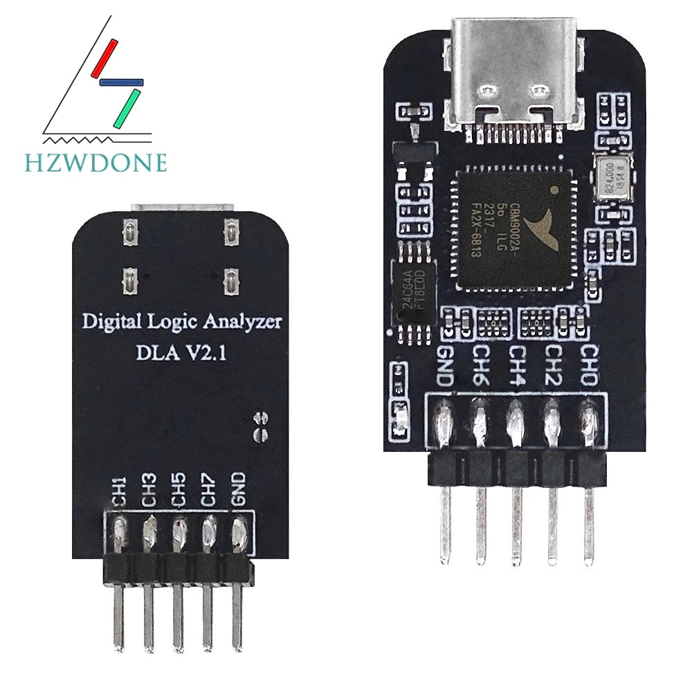 Eight-Channel USB-C Logic Analyzer