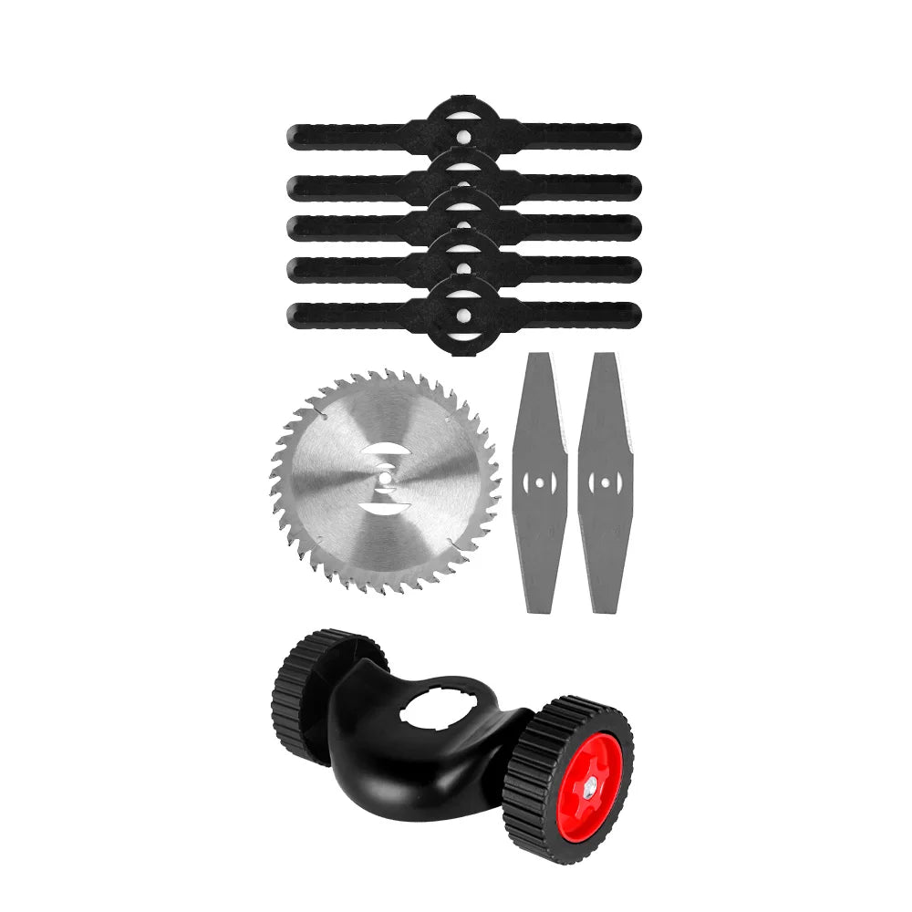 YOFIDRA 100-135cm Elektrischer Rasenmäher 1500W Kabelloser Klappbarer Trimmer Schneiden Beschneiden Garten Elektrowerkzeug Für Makita Akku Pin