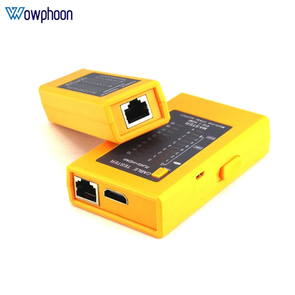 HDMI and RJ45 Cable Tester with Split Design