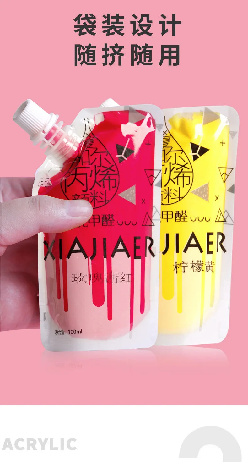 Sada akrylových farieb Chagall 64 farieb – 100ML