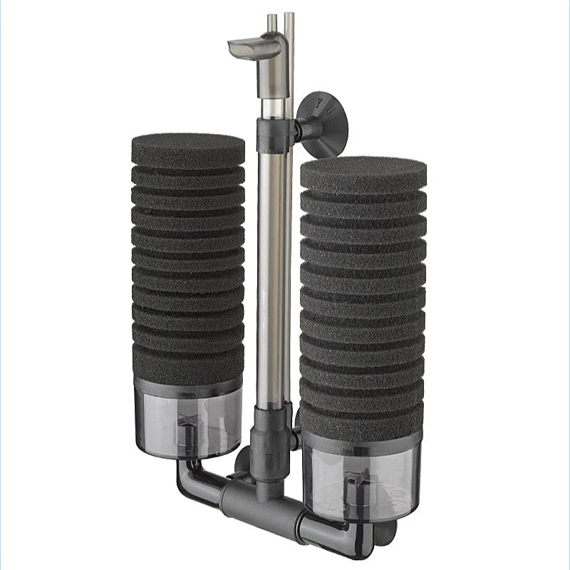 Dual-Sponge Aquarium Filter, Unit/Media Options