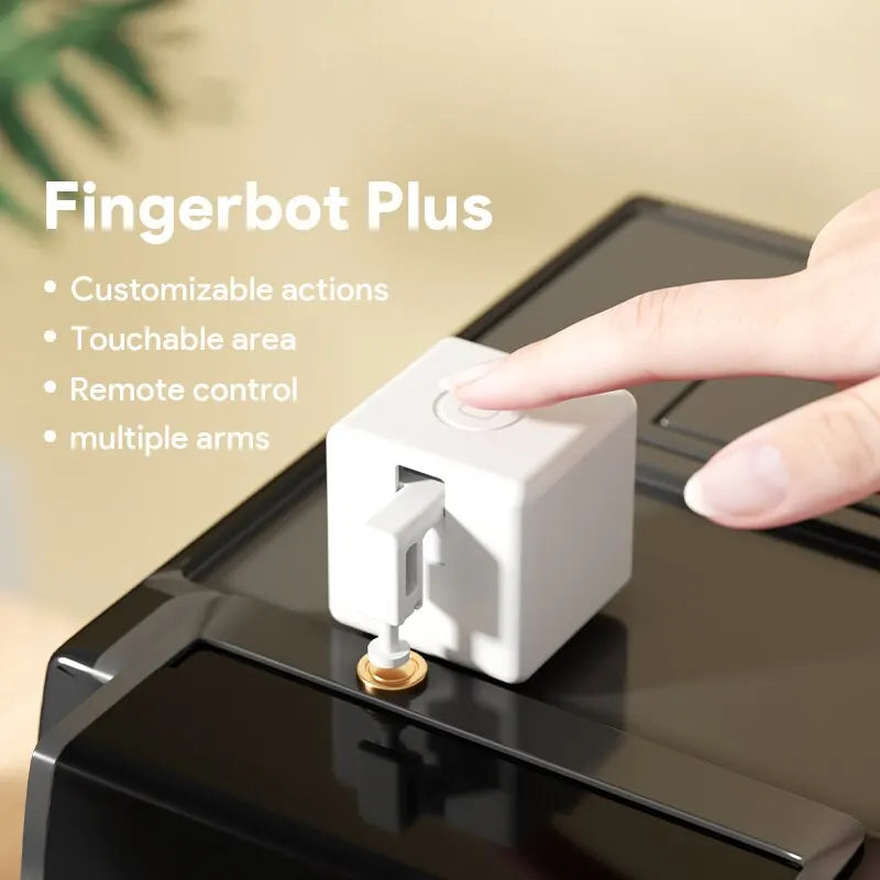 Zigbee Bluetooth chytrý dotykový Fingerbot Plus tlačítko tlačítkář