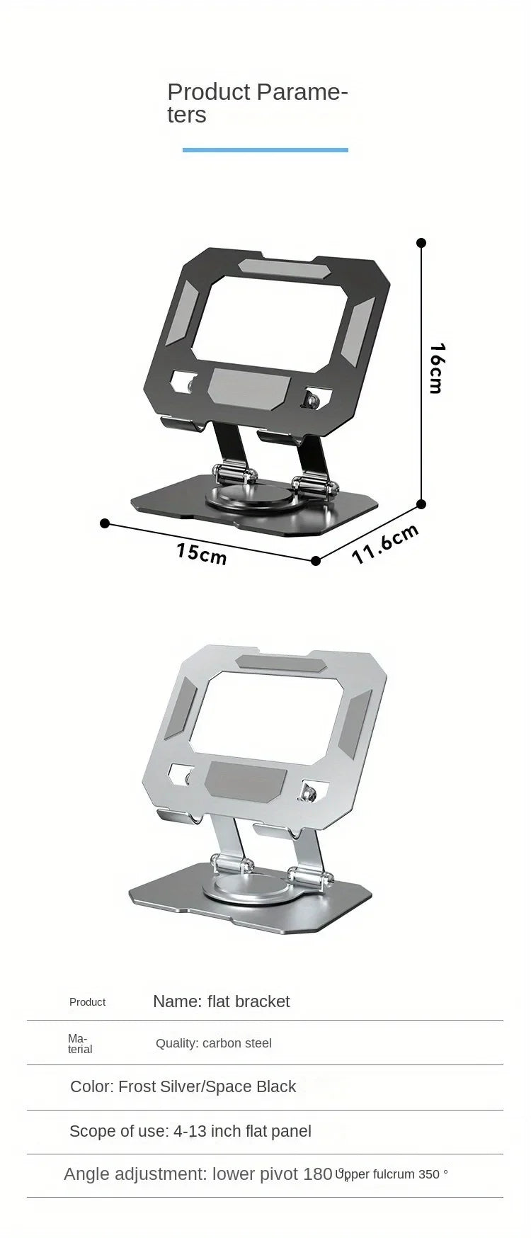 Rotating Folding Tablet Stand