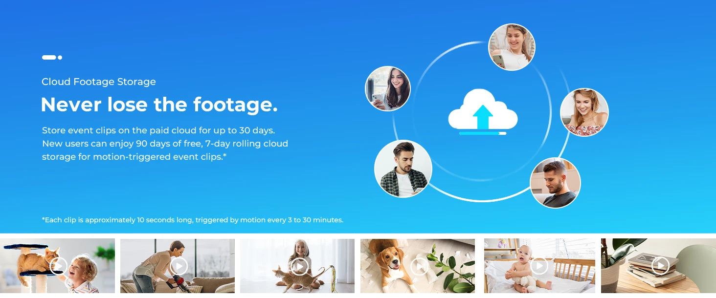 IMILAB C21 2.5K WiFi Indoor Baby Monitor with 360° Tracking