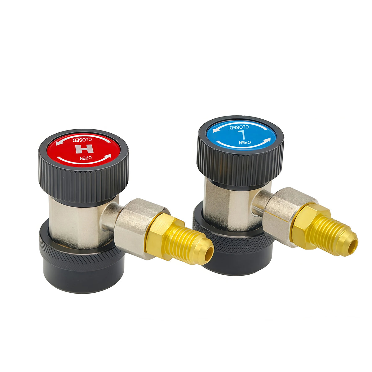 Cilindru adaptor Freon R134a senzor/gaz injector cu conectare reglabilă, furtun adaptor degajare rapidă, instalație aer condiționat