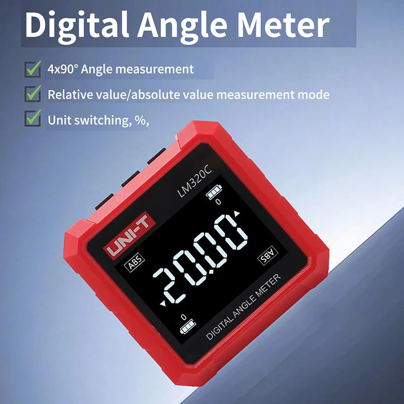LM320C Magnetic Digital Angle Gauge