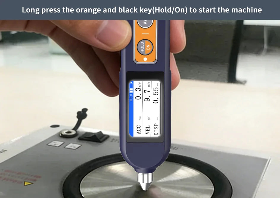 GVB-2 pen-stijl trillingsmeter