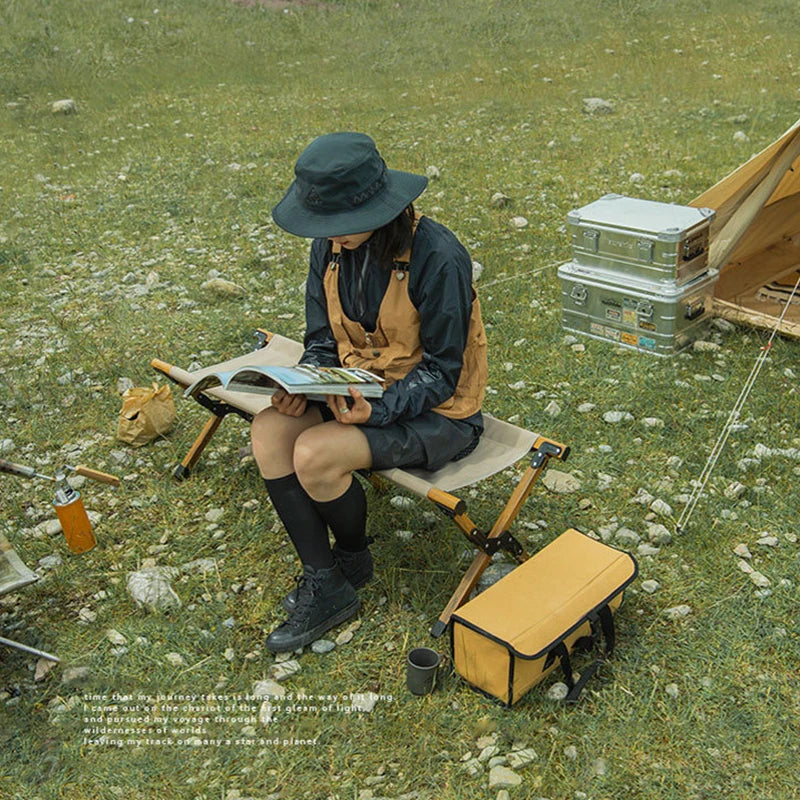 Double Camping Stool for Two | Lightweight Folding Outdoor Seat