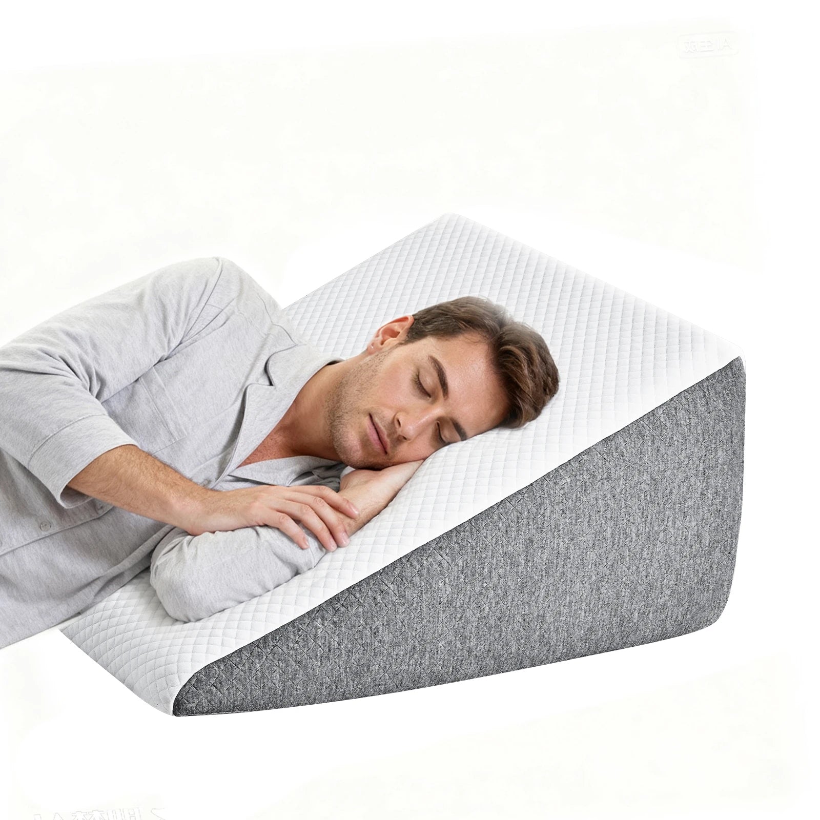 Ergonomický klínový polštář z paměťové pěny pro úlevu od bolesti krku a podporu