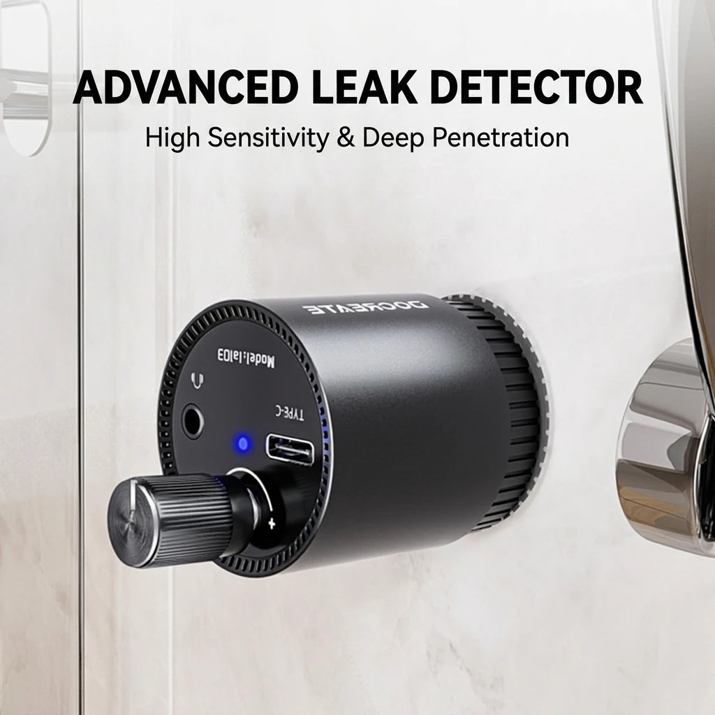 Rechargeable Acoustic Pipe Leak Detector