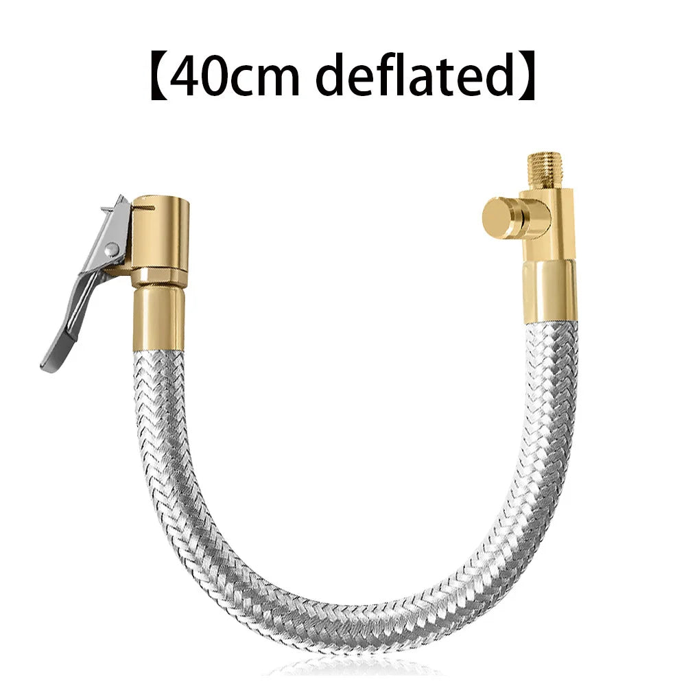Tyre Valve Extension Hose with Locking Chuck
