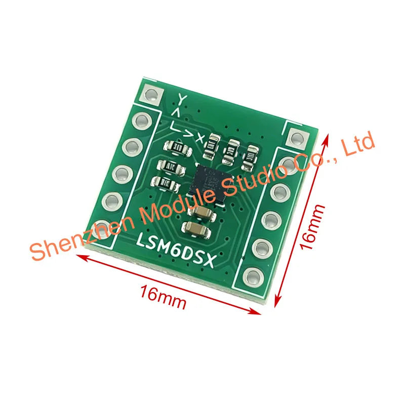 Modulo accelerometro e giroscopio LSM6DSO, I2C/SPI