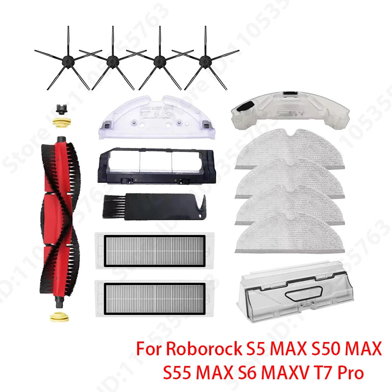 Replacement Parts for Selected Roborock S5 Max/S6 MaxV