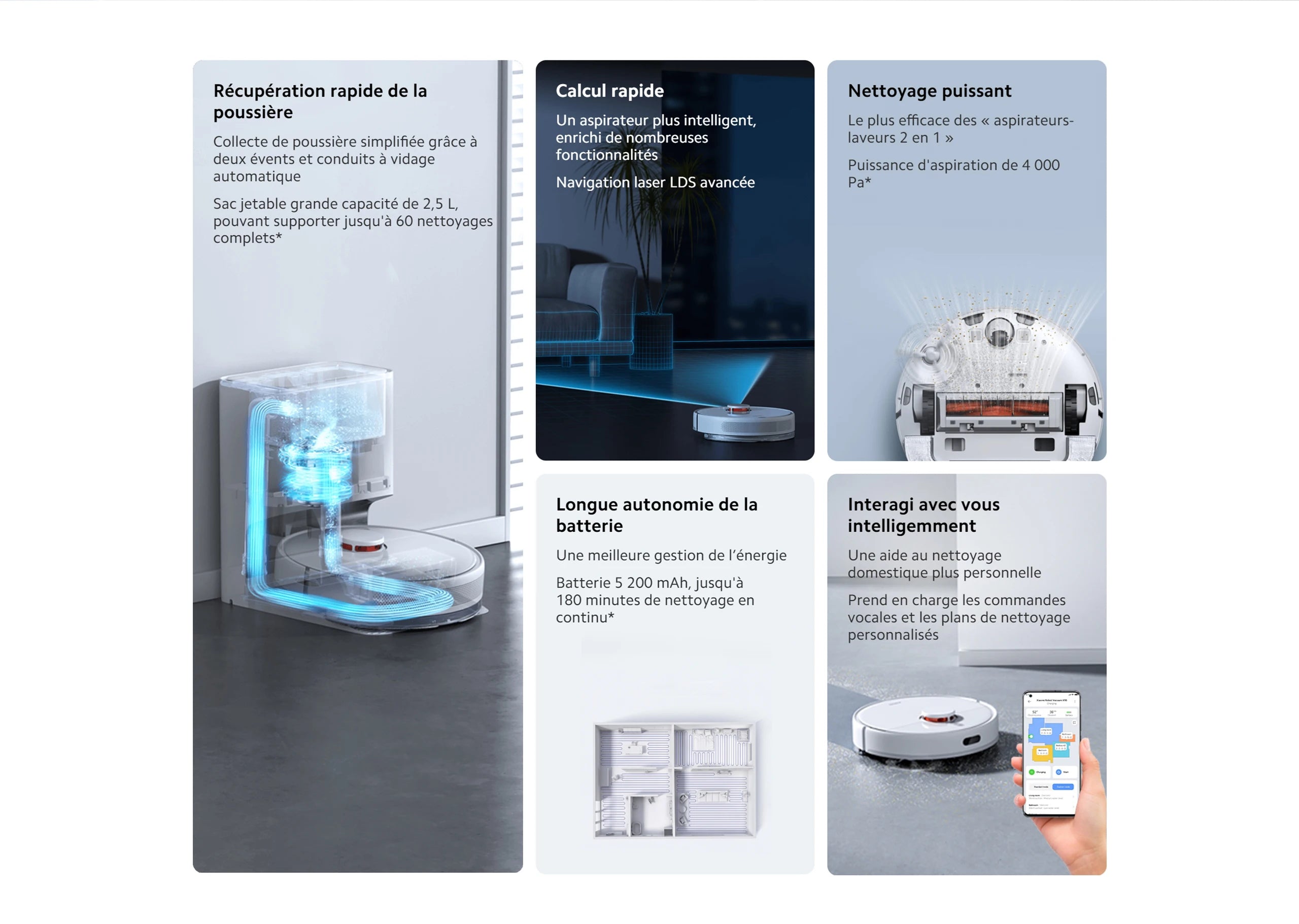 Xiaomi Robot Vacuum X10 EU White – Smart, Powerful Home Cleaning