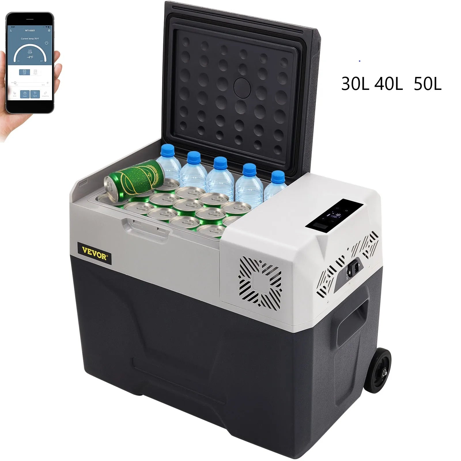 Portable Car Refrigerator 30L 40L 50L 220V