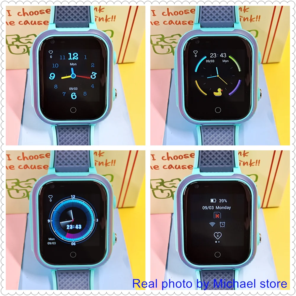 4G Kids Smart Watch GPS WiFi Video Call SOS Camera Tracker