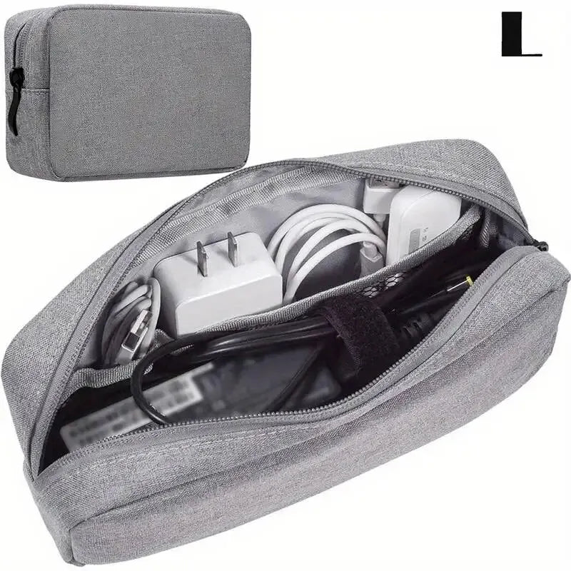 Travel Cable and Small Electronics Organiser Bag