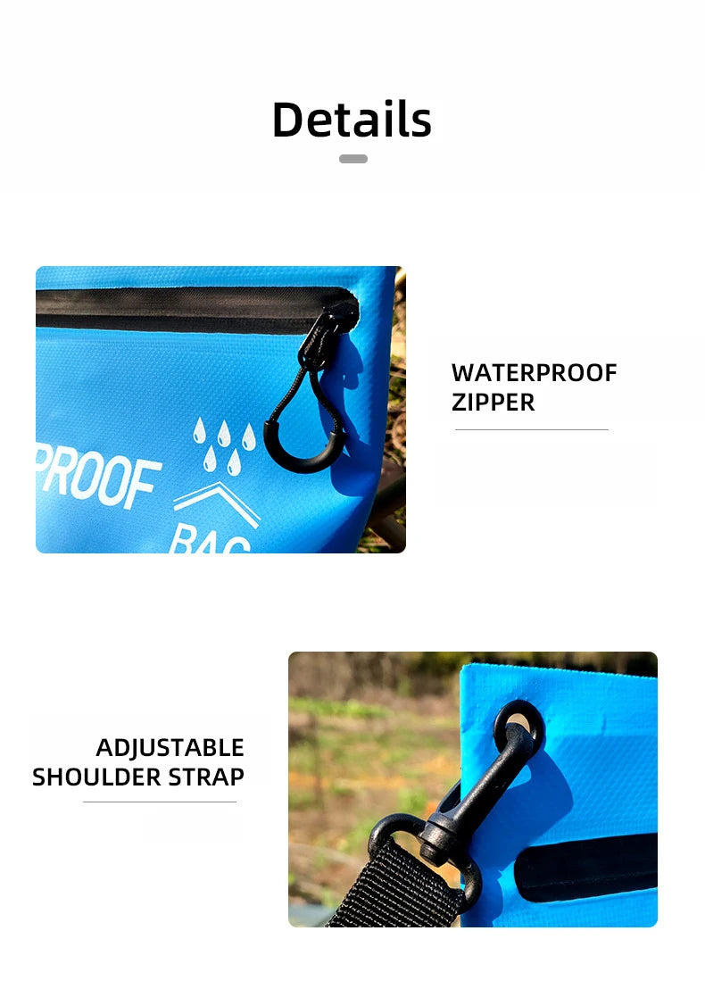 5L Waterproof Dry Bag Travel Handbag Pack Wash Sack Swimming Rafting Kayaking River Trekking Floating Boating Water Bags XA17WA
