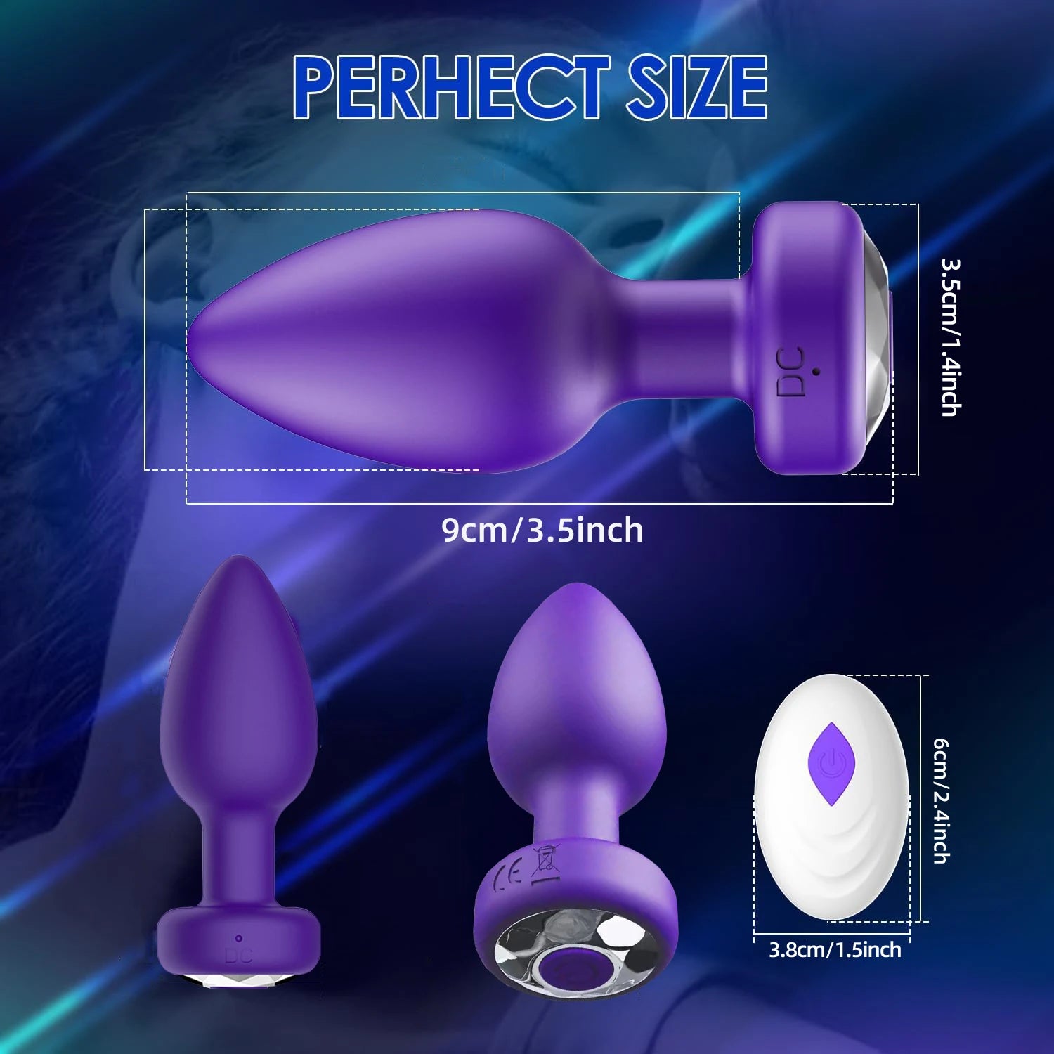 Kablosuz Anal Vibratör Prostat ve G-Noktası Masaj Aleti