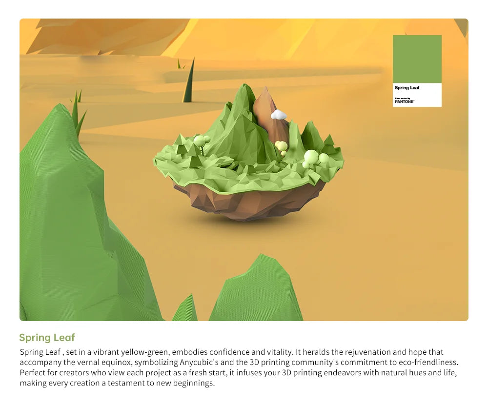 ANYCUBIC Multicolour PLA Filament with RFID Smart Compatibility