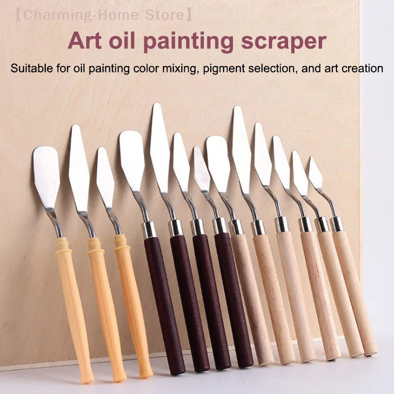 Stainless Steel Palette Knife Set