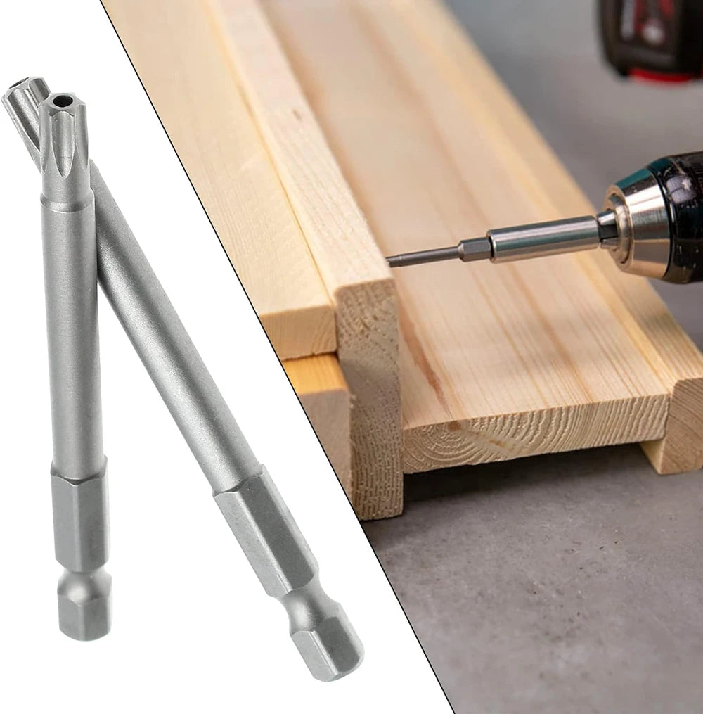 Torx Security Screwdriver Bit Sets - 50 / 100 mm