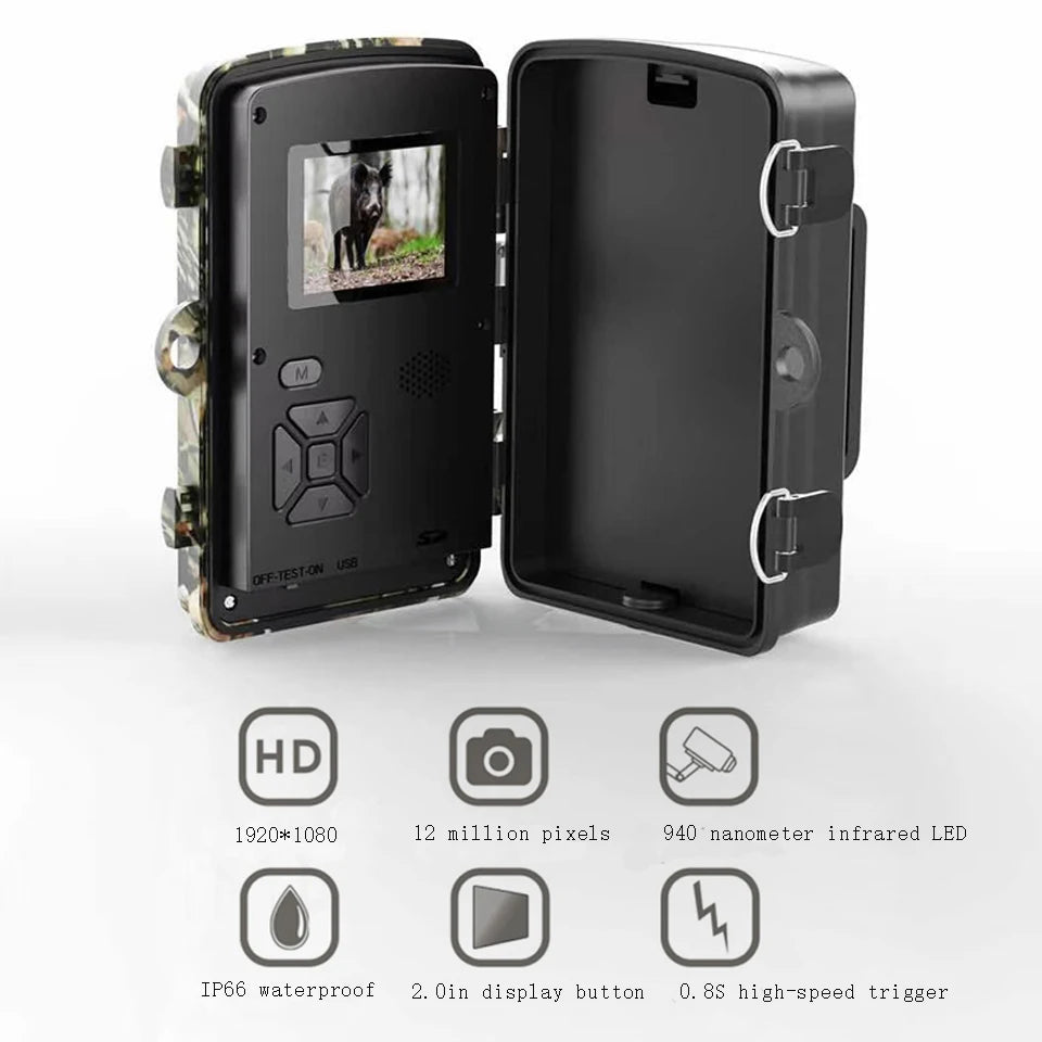 Motion-Activated Wildlife Trail Camera