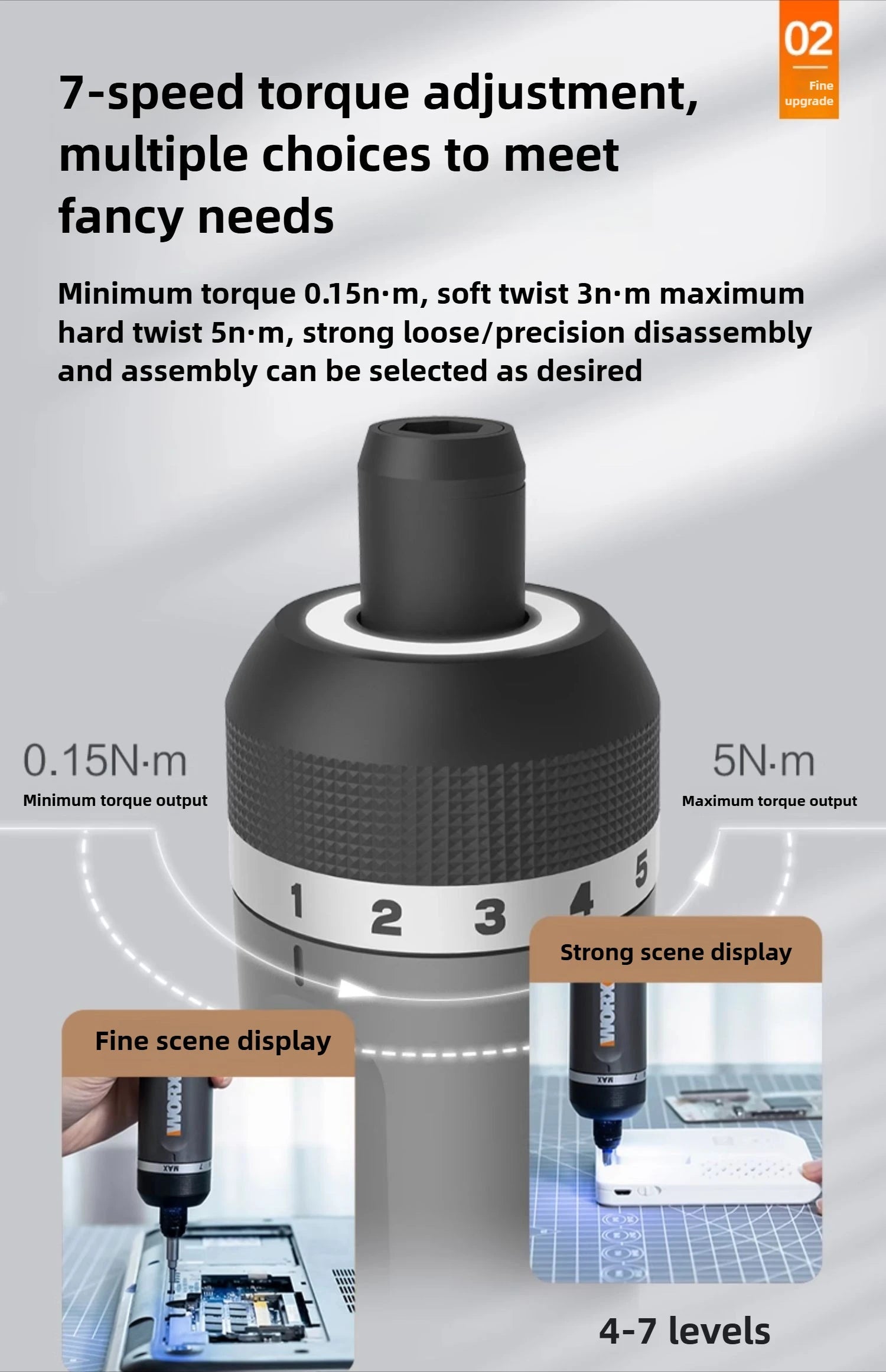 WORX 4V Electric Screwdrivers Set Automatic All-in-one Wireless Precision Screwdriver Household Hand Power Tools WX240 WX242