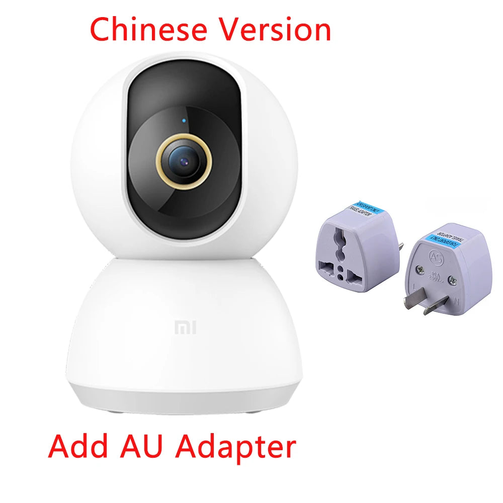 Smart Camera 2K 1296P HD 360 Indoor Security Monitor WiFi Night Vision