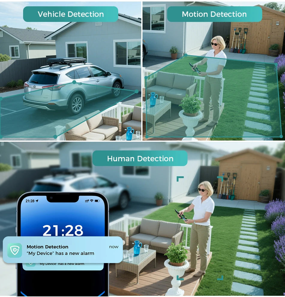 12MP POE IP Security Camera with Night Vision