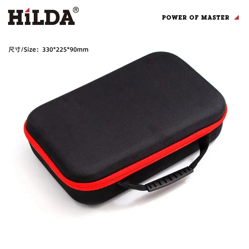 HILDA Large Capacity Tools Bag 3-size Available With Red Edges Tools Waterproof Tool Bags Electrician Hardware Tools Bag