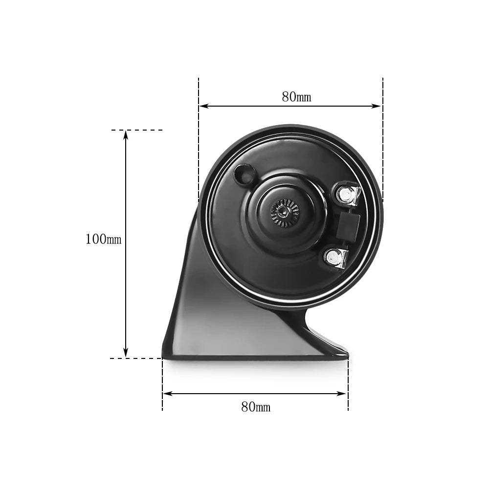 12V Electronic Car Horn with 10 Sounds and Controller