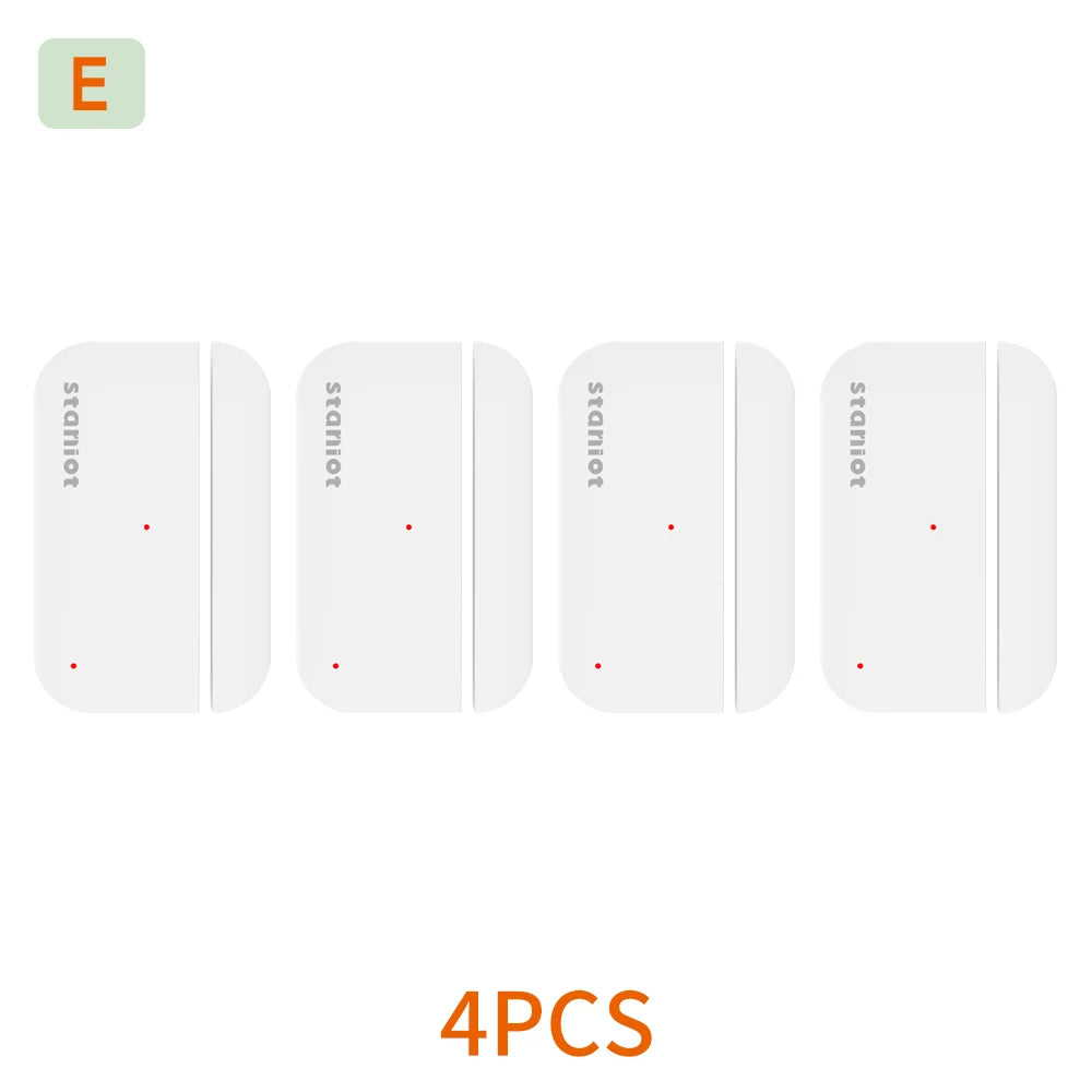 500m Transmission Distance 7 Inch GSM LoRa Staniot Version Security Alarm System Tuya WiFi 4G Smart Home Burglar Alarm Kit Home