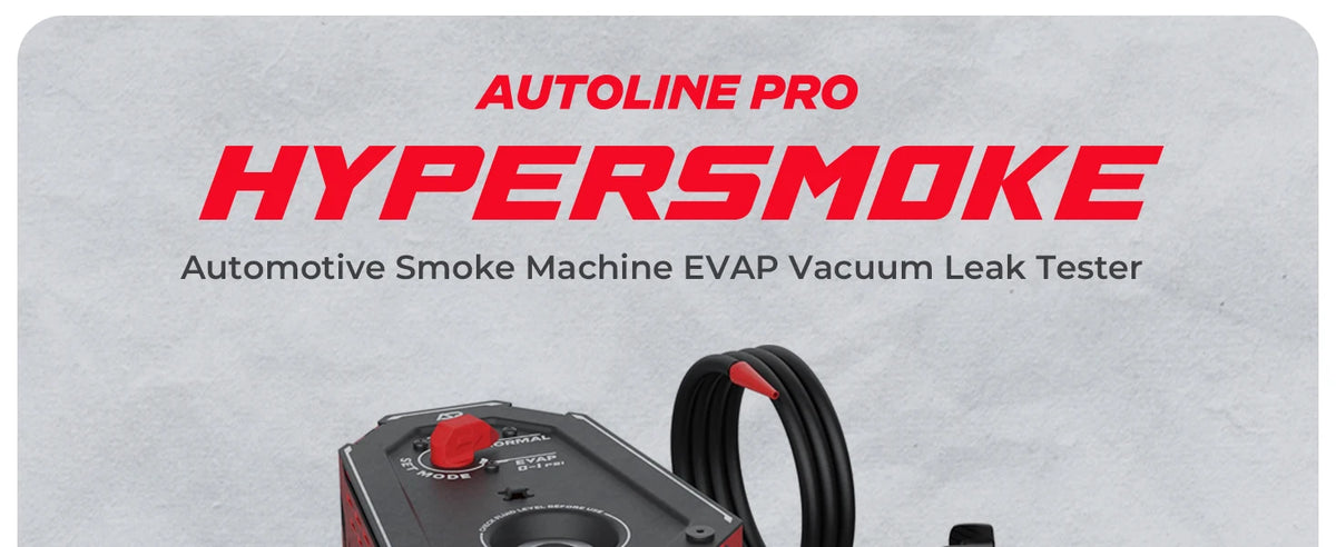 S11 AutoLine Pro HyperSmoke™ automobilska dimna mašina EVAP vakuumski tester curenja – prilagodljiv tlak –