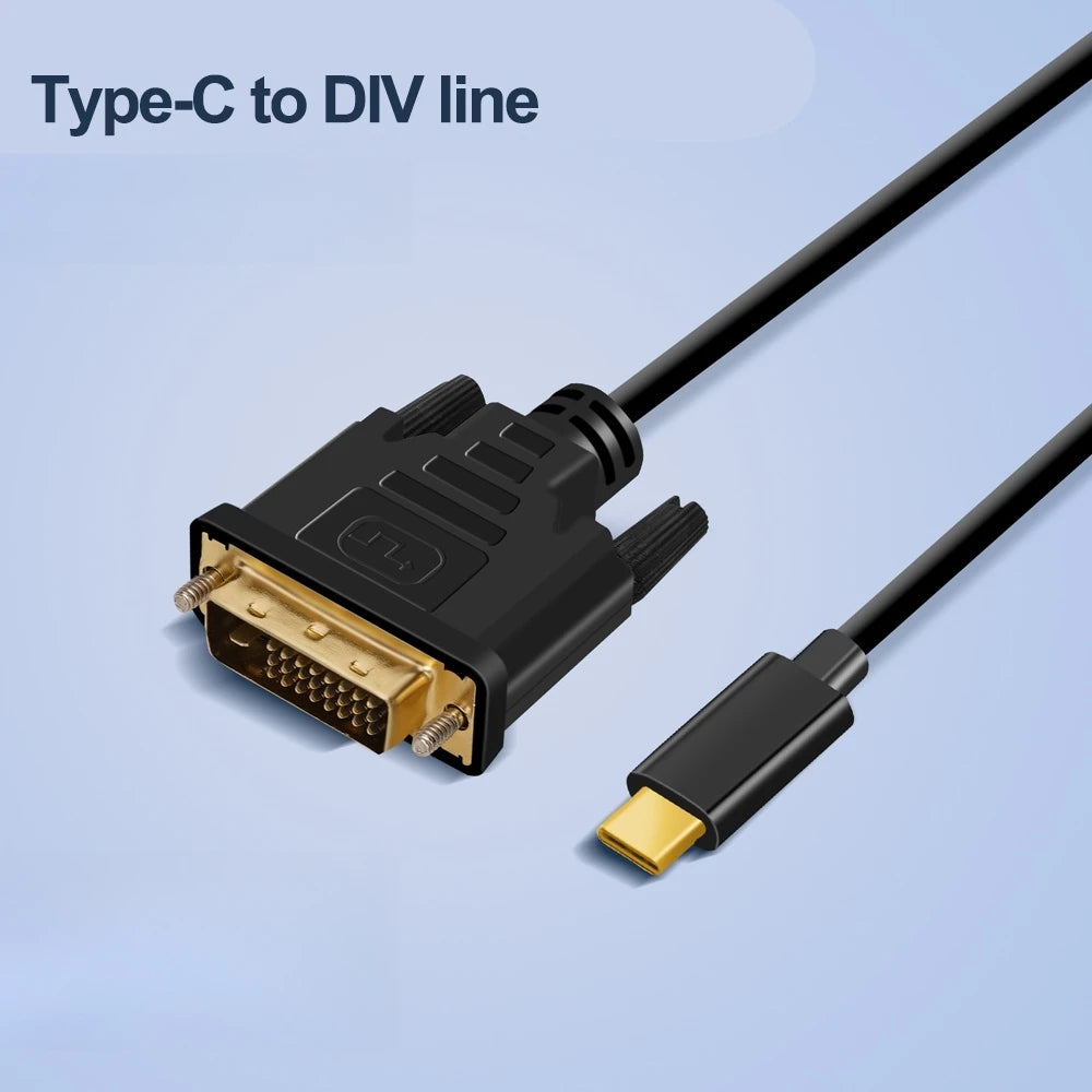 Pretvorniški kabel USB-C ali HDMI za VGA oziroma DVI