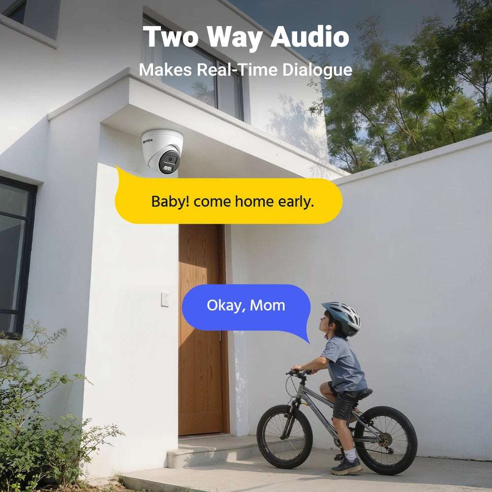 ANNKE 8CH 3K Wired CCTV Security Camera System with Night Vision