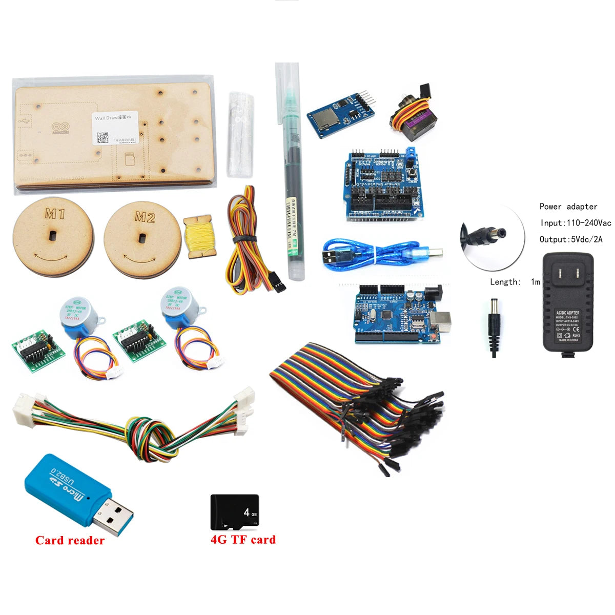 DIY Cable Drawing Plotter Robot - Kit Options