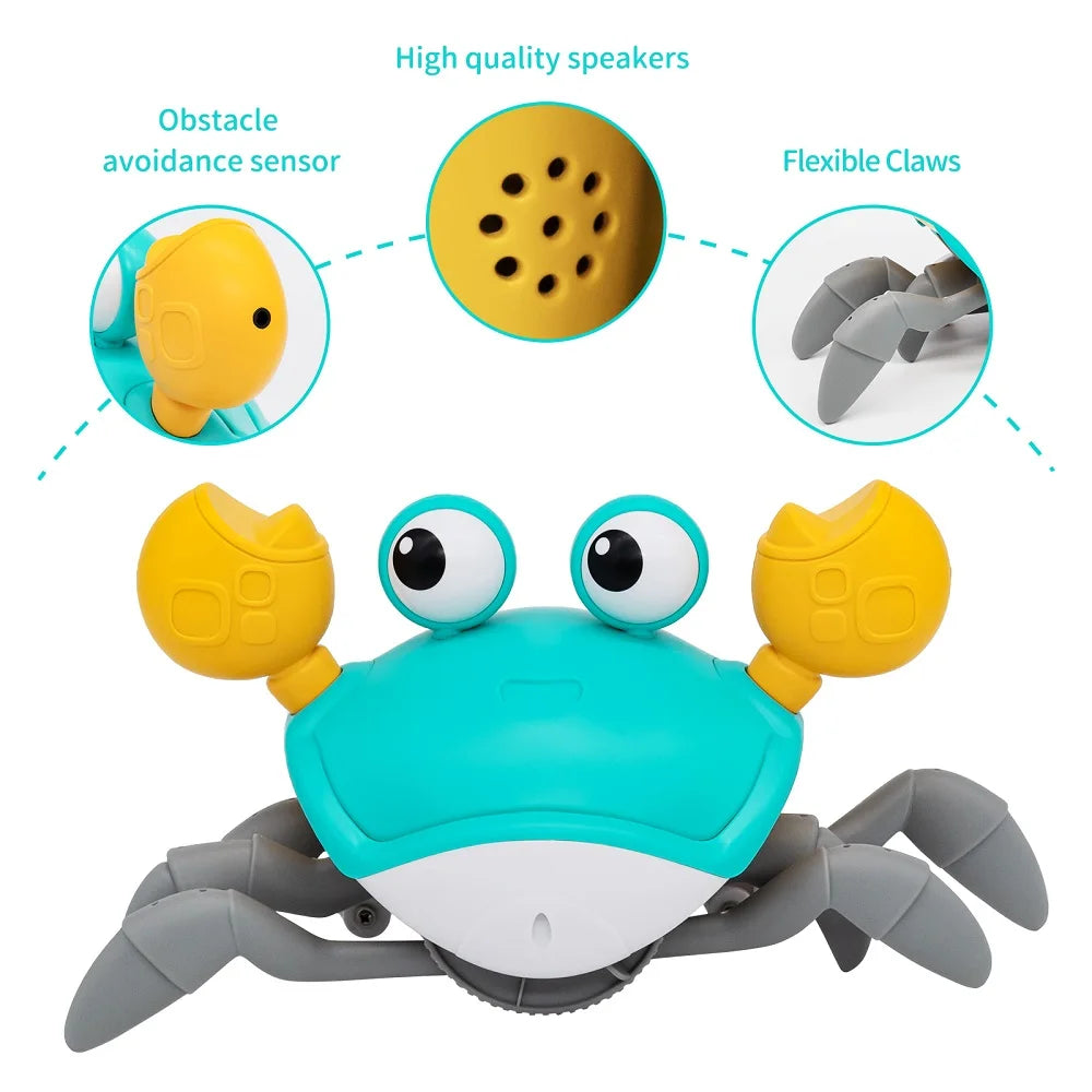 Dancing Crab Run Away Toy for Babies