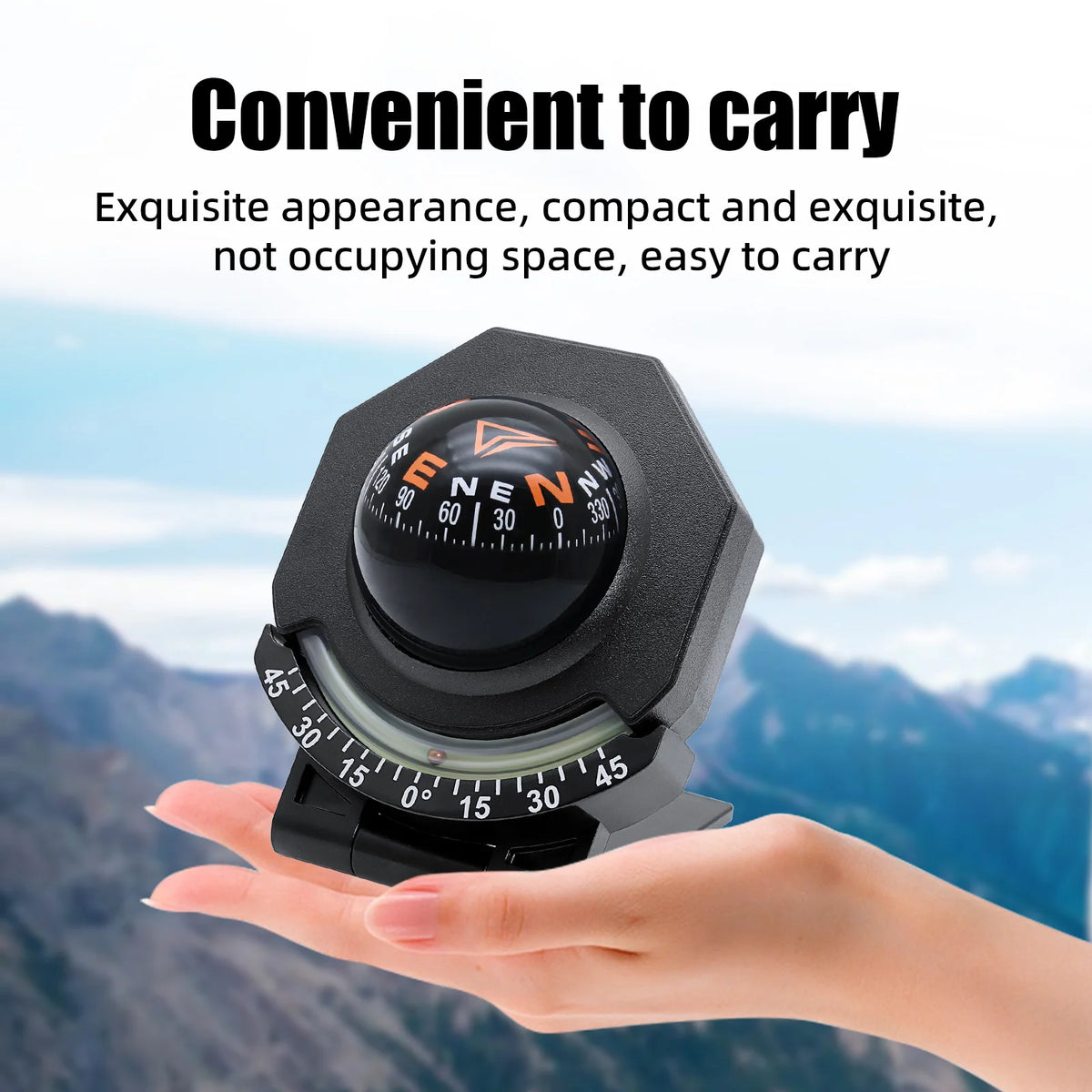 Adhesive-Mount-dashboard kompas