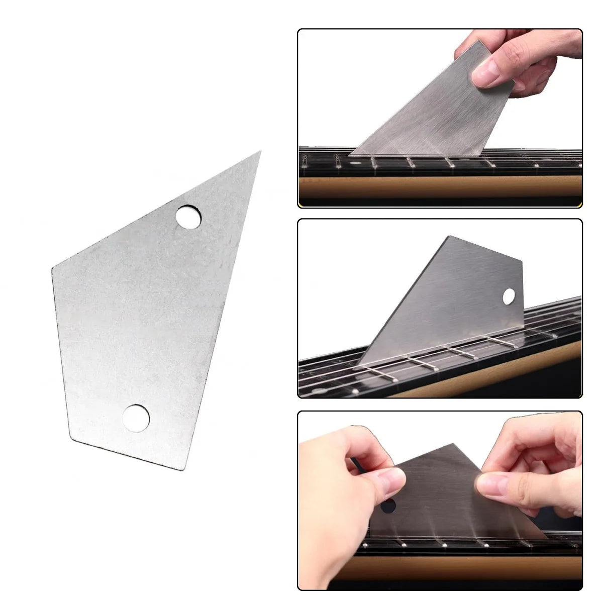 Guitar Neck and Fret Measuring Tools - 3-Piece Set