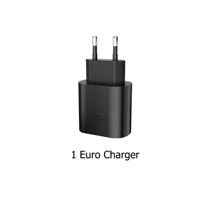 25 W USB-C Wall Charger - Cable and Multipack Options
