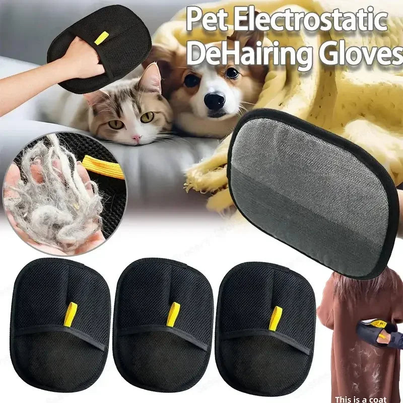 Deshedding Grooming Glove for Dogs, Cats and Rabbits