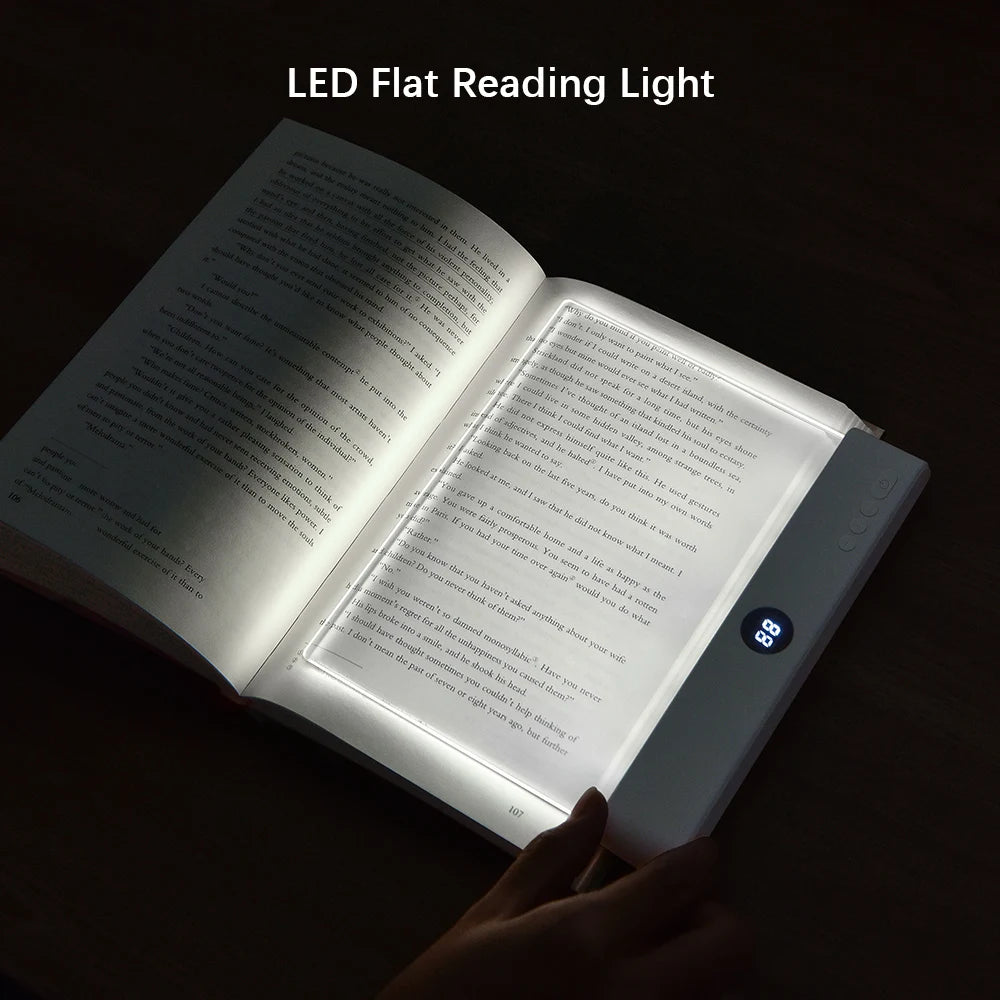 Lampe de lecture rechargeable à LED avec variateur et minuterie