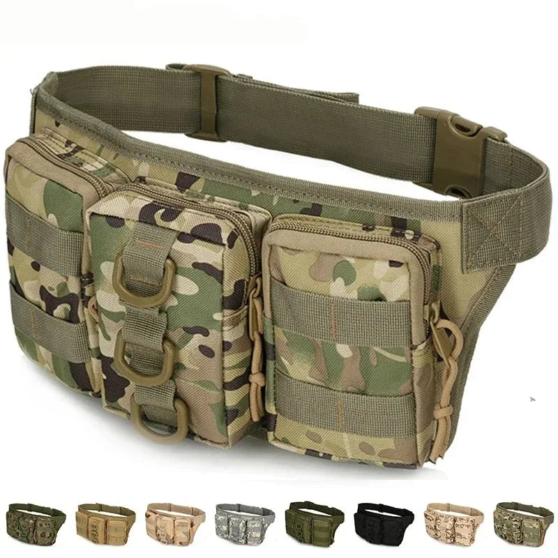 Multi-Pocket Outdoor Waist Bag