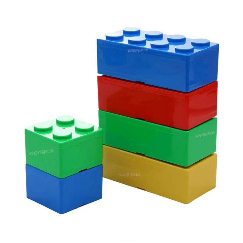 Stackable Building-Block-Style Storage Box