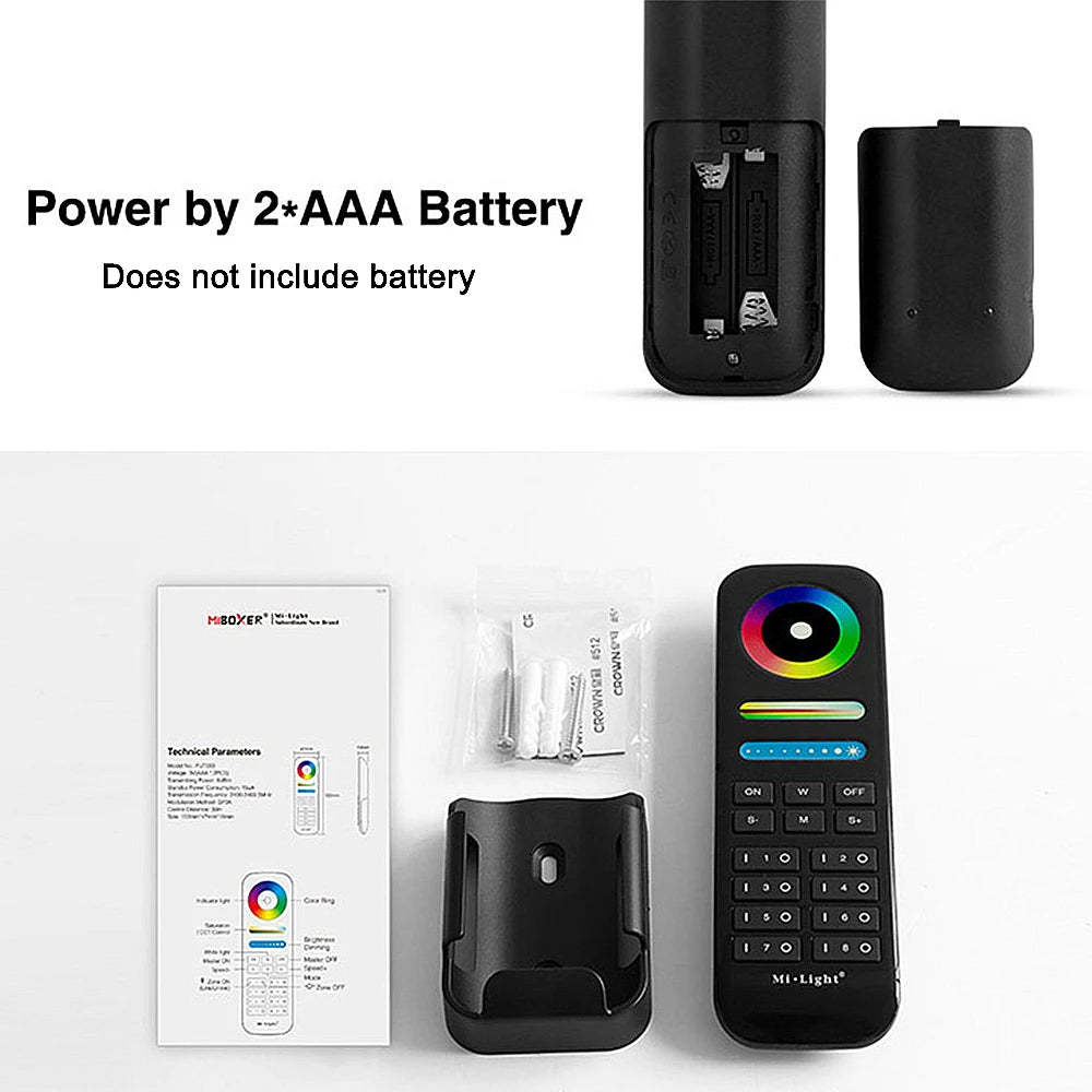 FUT089 Eight-Zone LED Touch Remote