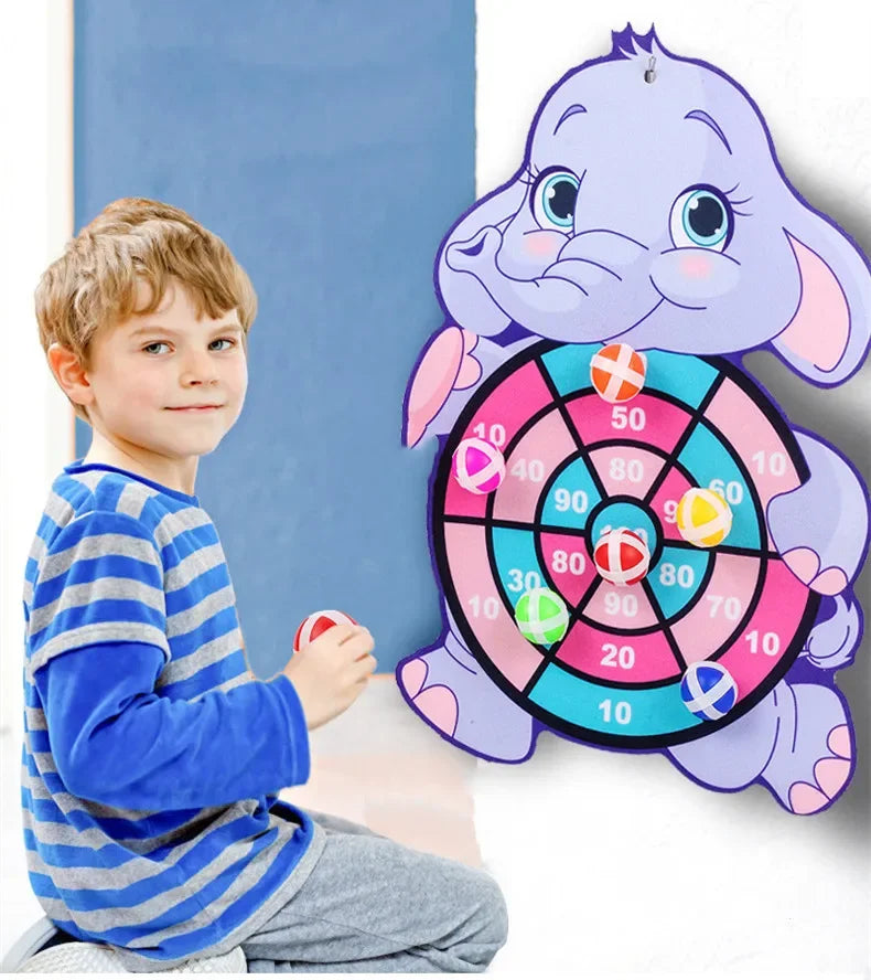 Educational Dart Board Baby Dart Indoor Sports Child Montessori Games for Children 3 to 7 Years