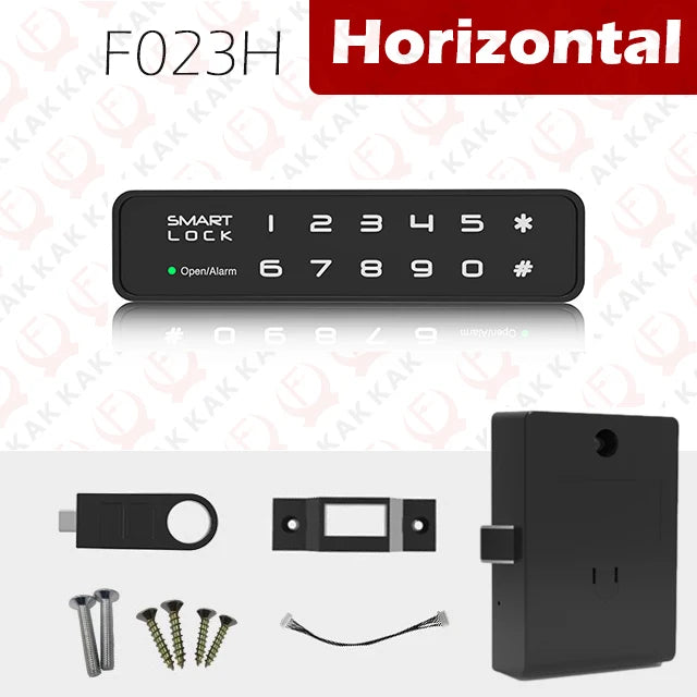 Electronic Cabinet Lock with PIN and USB-Key Access