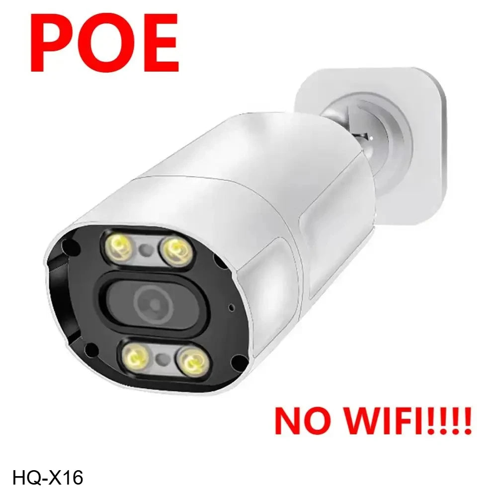 8MP 4K Outdoor IP Bullet Camera with PoE Night Vision