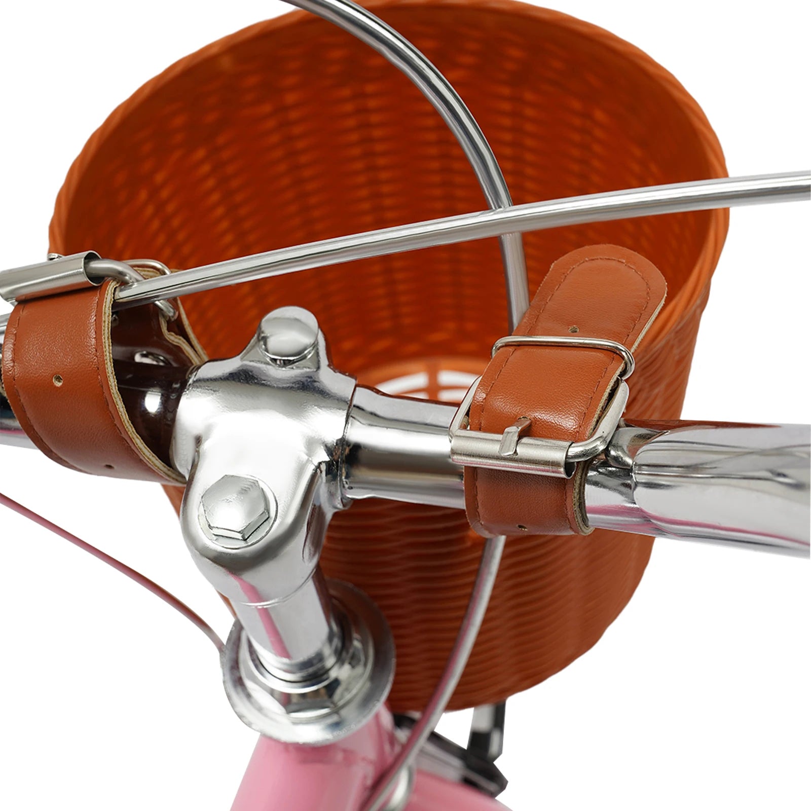 12 Inch Kids Bike w/Training Wheels+Basket, Dual Brakes Adjustable Children's Bicycle Load 40kg for Ages 2-4 (Green/Yellow/Pink)